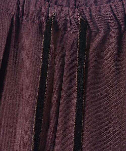 LOGEMENT DE CLAIRE / ロジュモンドクレール その他パンツ | 【LOURMARIN】タックイージーワイドパンツ | 詳細7