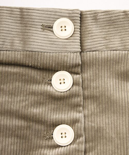 LOGEMENT DE CLAIRE / ロジュモンドクレール ロング・マキシ丈スカート | コーデュロイマリンスカート | 詳細2