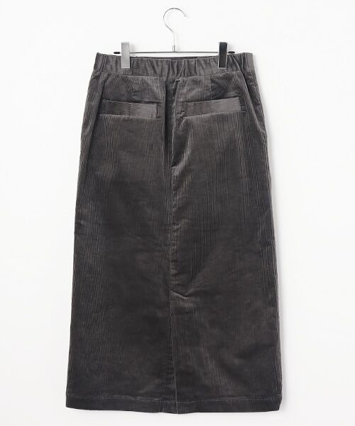 LOGEMENT DE CLAIRE / ロジュモンドクレール ロング・マキシ丈スカート | コーデュロイマリンスカート | 詳細3