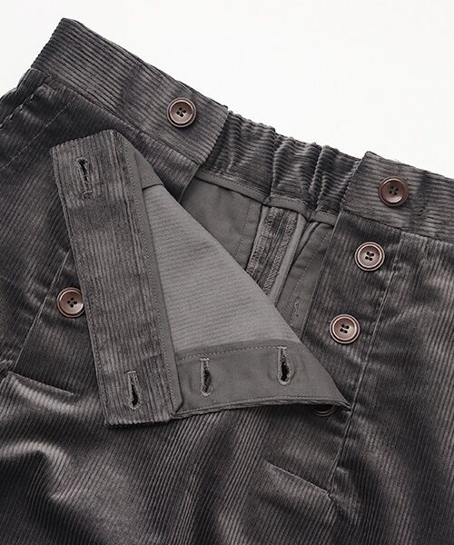 LOGEMENT DE CLAIRE / ロジュモンドクレール ロング・マキシ丈スカート | コーデュロイマリンスカート | 詳細7