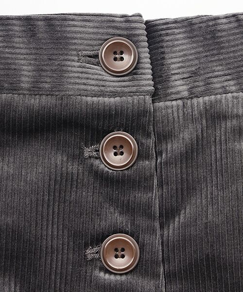 LOGEMENT DE CLAIRE / ロジュモンドクレール ロング・マキシ丈スカート | コーデュロイマリンスカート | 詳細8