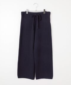 LOGEMENT DE CLAIRE / ロジュモンドクレール その他パンツ | 【LOURMARIN】ニットイージーストレートパンツ