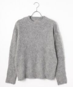 LOGEMENT DE CLAIRE / ロジュモンドクレール ニット・セーター | ロングシャギークルーネックプルニット