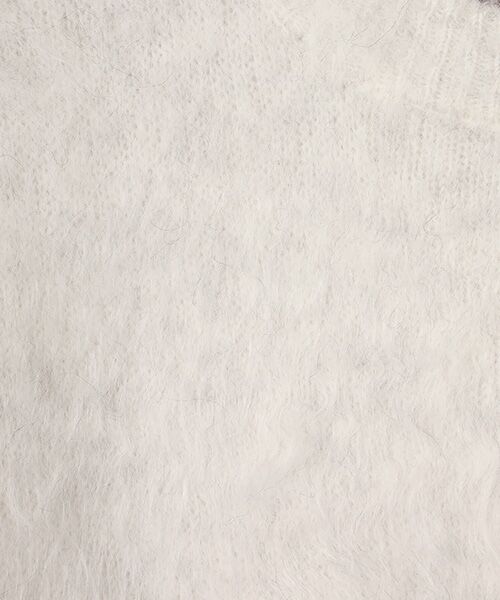 LOGEMENT DE CLAIRE / ロジュモンドクレール ニット・セーター | ロングシャギークルーネックプルニット | 詳細1