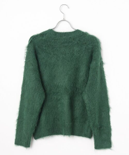 LOGEMENT DE CLAIRE / ロジュモンドクレール ニット・セーター | ロングシャギークルーネックプルニット | 詳細3