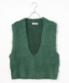 LOGEMENT DE CLAIRE / ロジュモンドクレール ベスト | ロングシャギーVベスト
