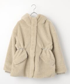 LOGEMENT DE CLAIRE / ロジュモンドクレール その他アウター | 【ボアドロストモッズコート】