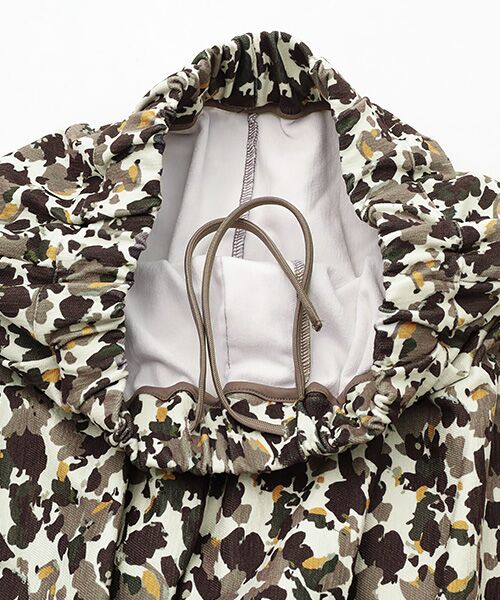 LOGEMENT DE CLAIRE / ロジュモンドクレール その他パンツ | 【ツイルベロアプリントイージーパンツ】 | 詳細4