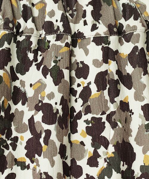 LOGEMENT DE CLAIRE / ロジュモンドクレール その他パンツ | 【ツイルベロアプリントイージーパンツ】 | 詳細5