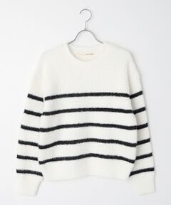 LOGEMENT DE CLAIRE / ロジュモンドクレール ニット・セーター | 【フェザープレーティングプルオーバー】