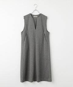 LOGEMENT DE CLAIRE / ロジュモンドクレール ロング・マキシ丈ワンピース | Vネックスリーブレスワンピース