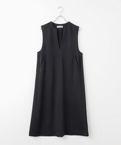 LOGEMENT DE CLAIRE / ロジュモンドクレール ロング・マキシ丈ワンピース | Vネックスリーブレスワンピース