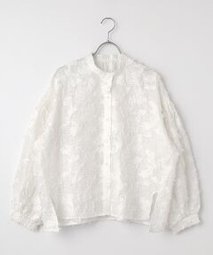 LOGEMENT DE CLAIRE / ロジュモンドクレール シャツ・ブラウス | 【LOURMARIN】フリンジジャガードブラウス