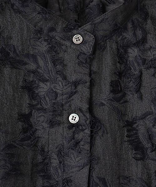 LOGEMENT DE CLAIRE / ロジュモンドクレール シャツ・ブラウス | 【LOURMARIN】フリンジジャガードブラウス | 詳細5