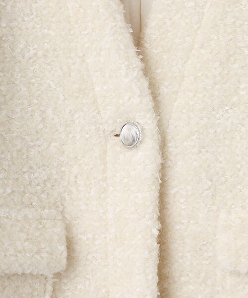 LOGEMENT DE CLAIRE / ロジュモンドクレール その他アウター | ツィードカーディガンジャケット | 詳細1