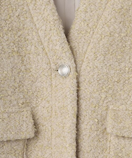 LOGEMENT DE CLAIRE / ロジュモンドクレール その他アウター | ツィードカーディガンジャケット | 詳細2