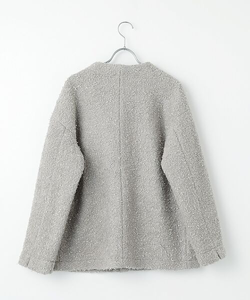 LOGEMENT DE CLAIRE / ロジュモンドクレール その他アウター | ツィードカーディガンジャケット | 詳細3