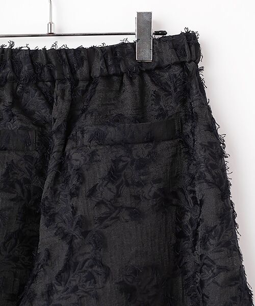 LOGEMENT DE CLAIRE / ロジュモンドクレール その他パンツ | 【LOURMARIN】フリンジジャガードキュロットパンツ | 詳細3