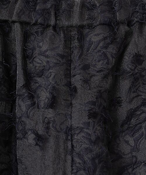 LOGEMENT DE CLAIRE / ロジュモンドクレール その他パンツ | 【LOURMARIN】フリンジジャガードキュロットパンツ | 詳細6