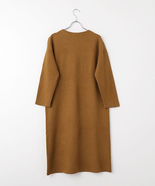 LOGEMENT DE CLAIRE / ロジュモンドクレール ロング・マキシ丈ワンピース | 【LOURMARIN】ボトルネックニットワンピース | 詳細1