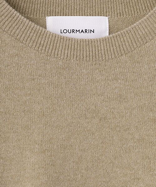 LOGEMENT DE CLAIRE / ロジュモンドクレール ニット・セーター | 【LOURMARIN】裾フリルクルーネックニット | 詳細1
