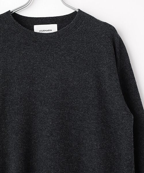 LOGEMENT DE CLAIRE / ロジュモンドクレール ニット・セーター | 【LOURMARIN】裾フリルクルーネックニット | 詳細4