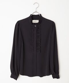 LOGEMENT DE CLAIRE / ロジュモンドクレール シャツ・ブラウス | 【バックサテンフリルブラウス】