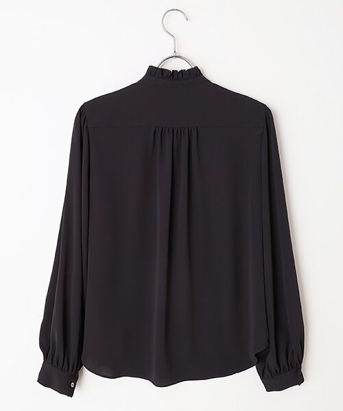 LOGEMENT DE CLAIRE / ロジュモンドクレール シャツ・ブラウス | 【バックサテンフリルブラウス】 | 詳細2