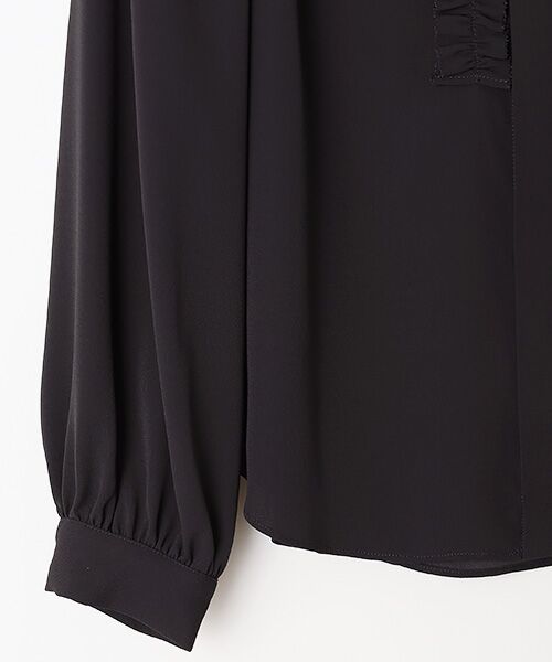 LOGEMENT DE CLAIRE / ロジュモンドクレール シャツ・ブラウス | 【バックサテンフリルブラウス】 | 詳細4