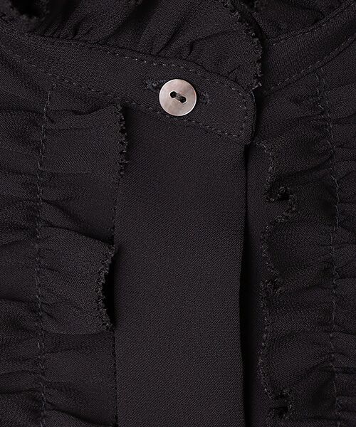 LOGEMENT DE CLAIRE / ロジュモンドクレール シャツ・ブラウス | 【バックサテンフリルブラウス】 | 詳細5