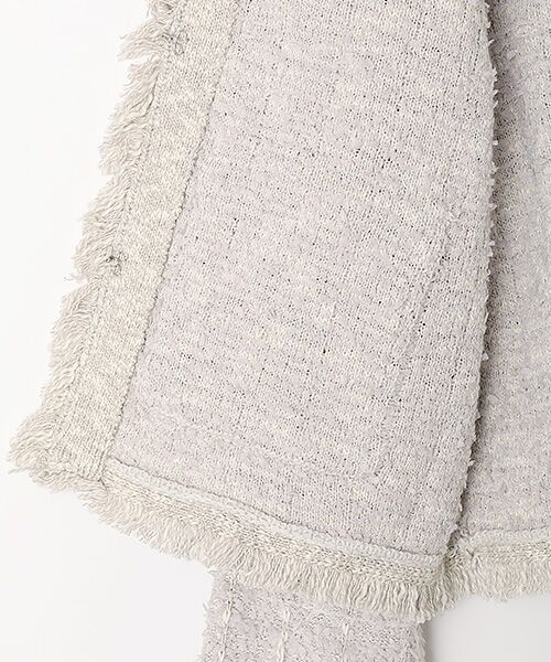 LOGEMENT DE CLAIRE / ロジュモンドクレール カーディガン・ボレロ | 【ツィードニットカーディガン】 | 詳細4