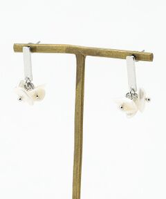 LOGEMENT DE CLAIRE / ロジュモンドクレール ピアス・イヤリング | 【ハレの日を華やかに彩る変形パールピアス】