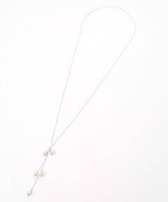 LOGEMENT DE CLAIRE / ロジュモンドクレール ネックレス・ペンダント・チョーカー | 【スノーフレークY字ネックレス】