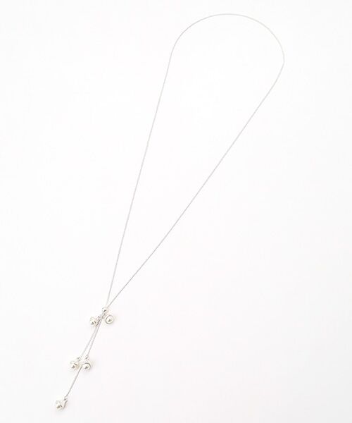 LOGEMENT DE CLAIRE / ロジュモンドクレール ネックレス・ペンダント・チョーカー | 【スノーフレークY字ネックレス】（シルバー）