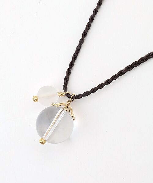 LOGEMENT DE CLAIRE / ロジュモンドクレール ネックレス・ペンダント・チョーカー | 【クリアボールネックレス】 | 詳細1