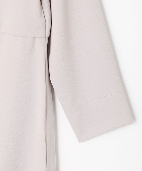 LOGEMENT DE CLAIRE / ロジュモンドクレール ロング・マキシ丈ワンピース | 【カットジョーゼットウエスト切り替えワンピース】 | 詳細3