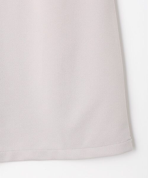 LOGEMENT DE CLAIRE / ロジュモンドクレール ロング・マキシ丈ワンピース | 【カットジョーゼットウエスト切り替えワンピース】 | 詳細4