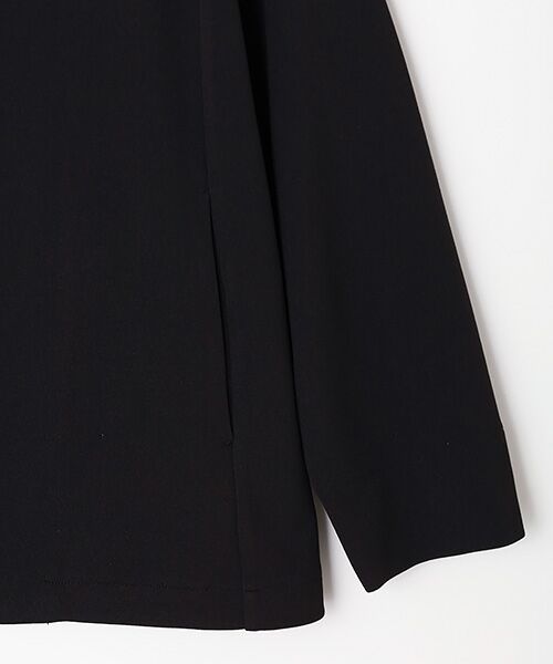 LOGEMENT DE CLAIRE / ロジュモンドクレール ノーカラージャケット | 【カットジョーゼットVジャケット】 | 詳細4