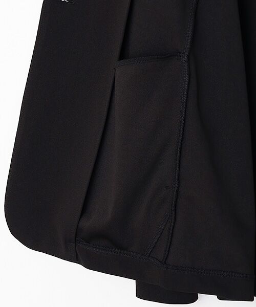 LOGEMENT DE CLAIRE / ロジュモンドクレール ノーカラージャケット | 【カットジョーゼットVジャケット】 | 詳細5