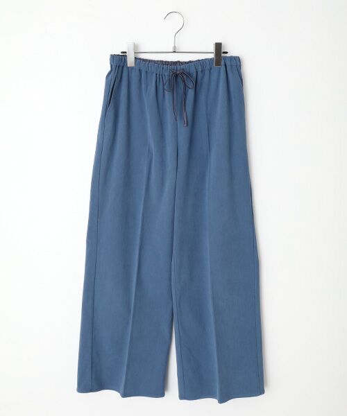 LOGEMENT DE CLAIRE / ロジュモンドクレール その他パンツ | 【ストレッチ起毛パンツ】（ブルー）