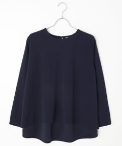 LOGEMENT DE CLAIRE / ロジュモンドクレール シャツ・ブラウス | 【カットジョーゼットバックテールブラウス】