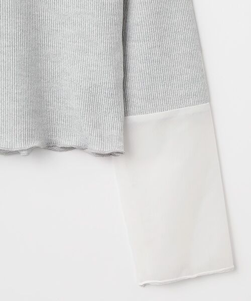 LOGEMENT DE CLAIRE / ロジュモンドクレール カットソー | 【チュールインナー】 | 詳細4