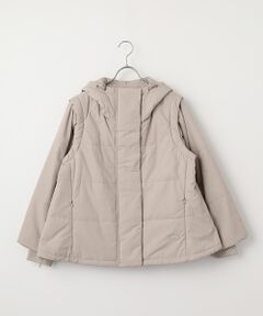 LOGEMENT DE CLAIRE / ロジュモンドクレール その他アウター | 2WAY中綿ジャケット