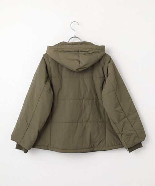 LOGEMENT DE CLAIRE / ロジュモンドクレール その他アウター | 2WAY中綿ジャケット | 詳細2