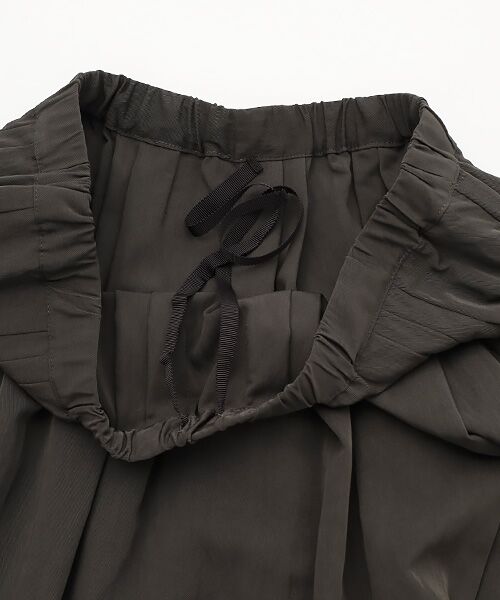 LOGEMENT DE CLAIRE / ロジュモンドクレール ロング・マキシ丈スカート | タックロングスカート | 詳細4