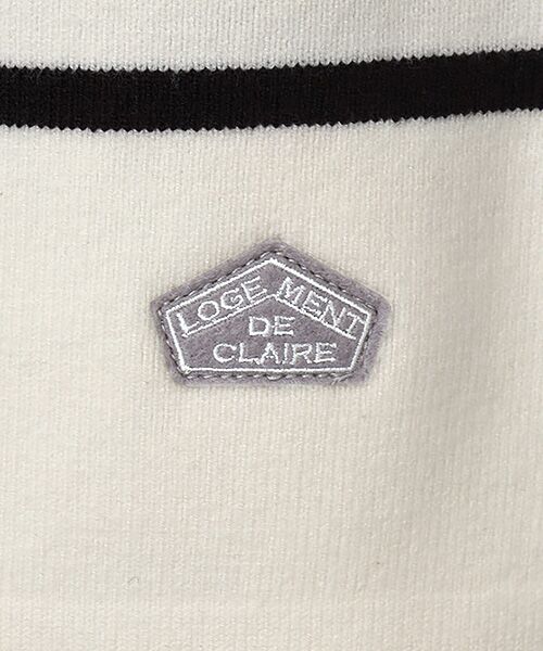LOGEMENT DE CLAIRE / ロジュモンドクレール ニット・セーター | バスクボーダークルーニット | 詳細1