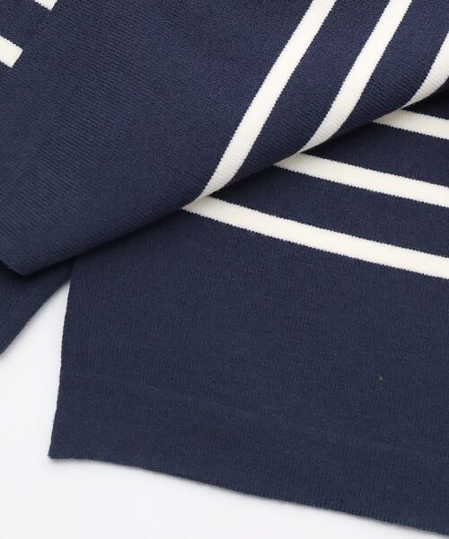 LOGEMENT DE CLAIRE / ロジュモンドクレール ニット・セーター | バスクボーダークルーニット | 詳細5