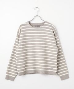 LOGEMENT DE CLAIRE / ロジュモンドクレール ニット・セーター | ボーダーボートネックニット