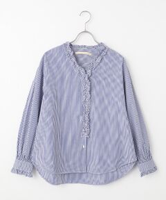 LOGEMENT DE CLAIRE / ロジュモンドクレール シャツ・ブラウス | 【アソートVフリルシャツ】