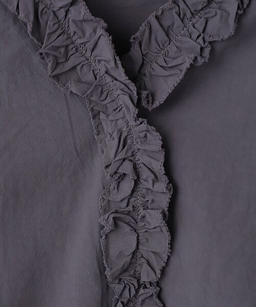 LOGEMENT DE CLAIRE / ロジュモンドクレール シャツ・ブラウス | 【アソートVフリルシャツ】 | 詳細2